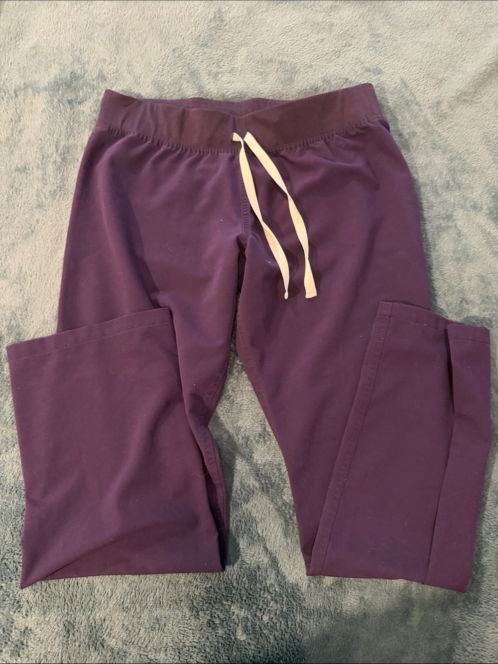 Figs Women's Purple Drawstring Joggers